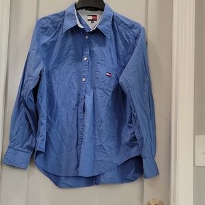Tommy Hilfiger Kids Blue Button-Down Shirt